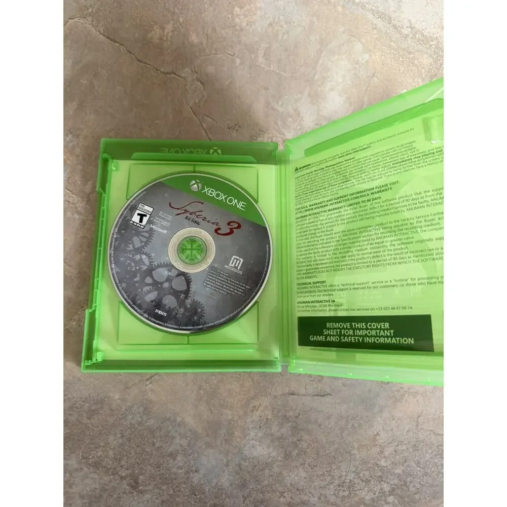 Syberia 3 (Microsoft Xbox One, 2017)